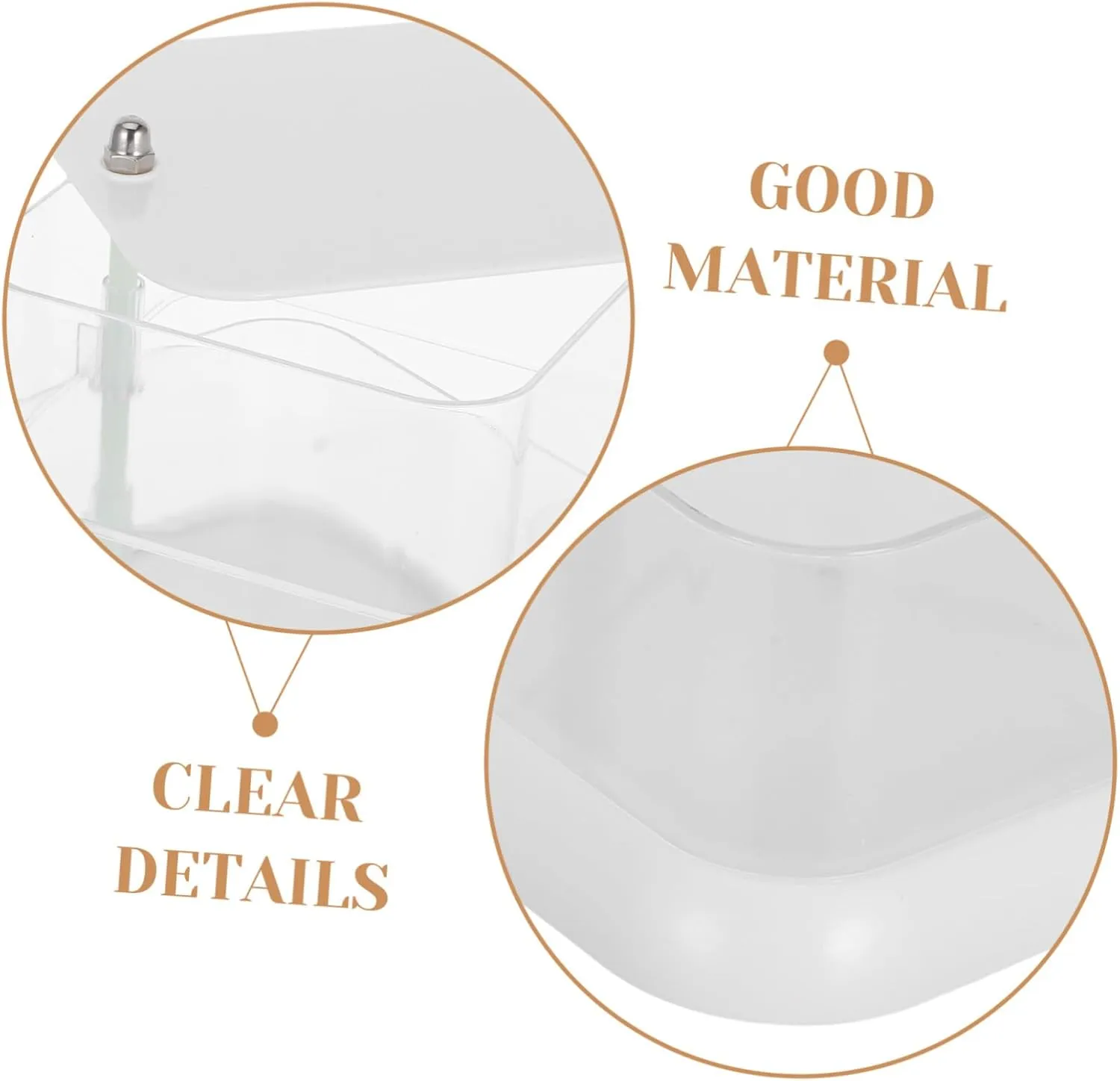 Bracelets Hair Accessories and More Stylish Storage for Women LIFKOME Box Clear Multi Jewelry Box Organizer with Lid Rotatable Transparent insanity jellyfish canvass bluff extreme choppy Holder for Necklaces 