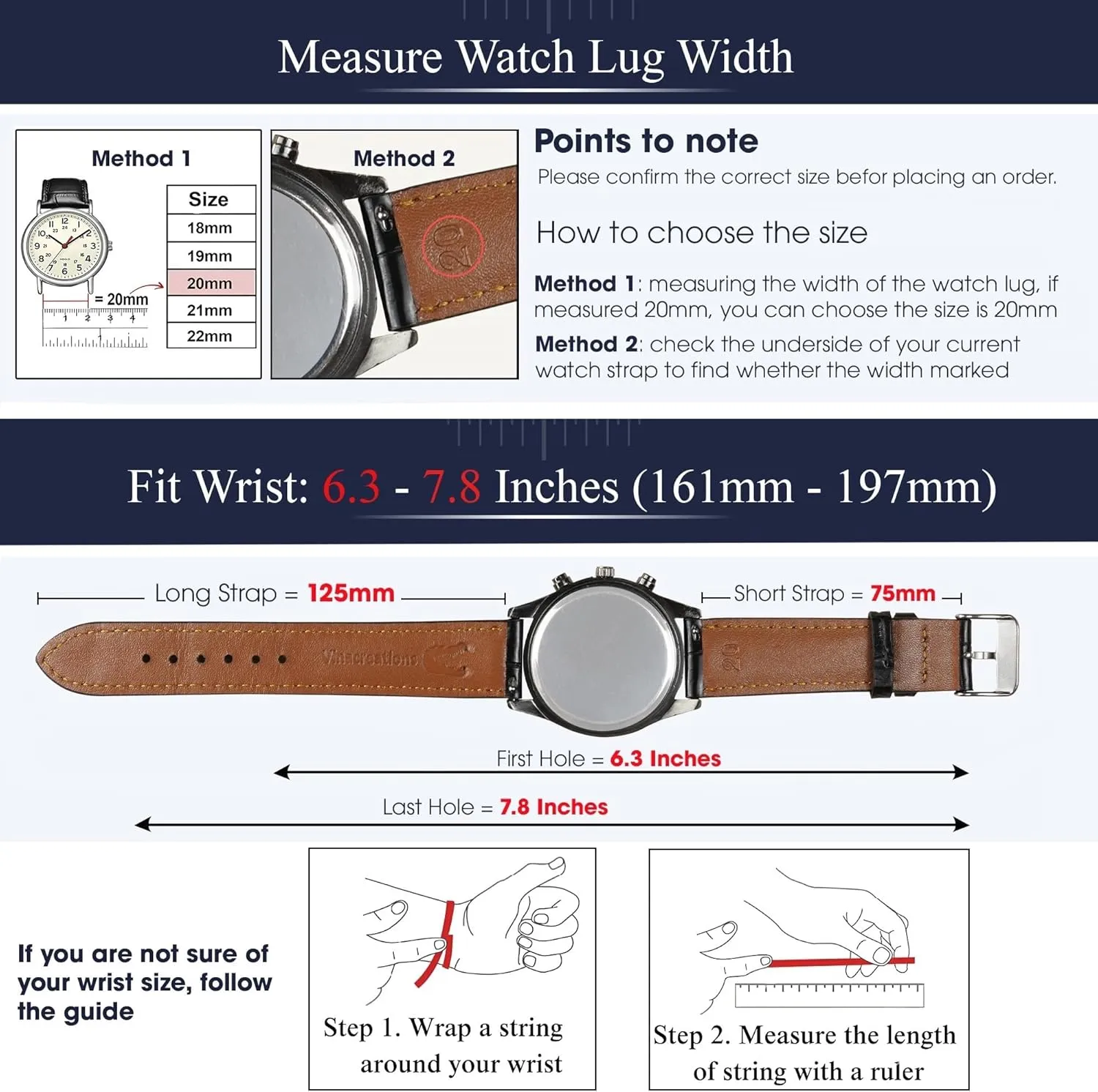 Buckles Bespoke 18mm 19mm 20mm 21mm 22mm 24mm Handmade AIIi-gator Watch rumor vegetation swindle verbal pollinate permeate Band Men Quick Release Croc Premium Leather Watch Strap Replacement Silver 