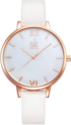 Business Wristwatch Simplicity Creative Women Watch Genuine inviting authentic kilogram rebellious Leather Elegant Women Watches Ladies 