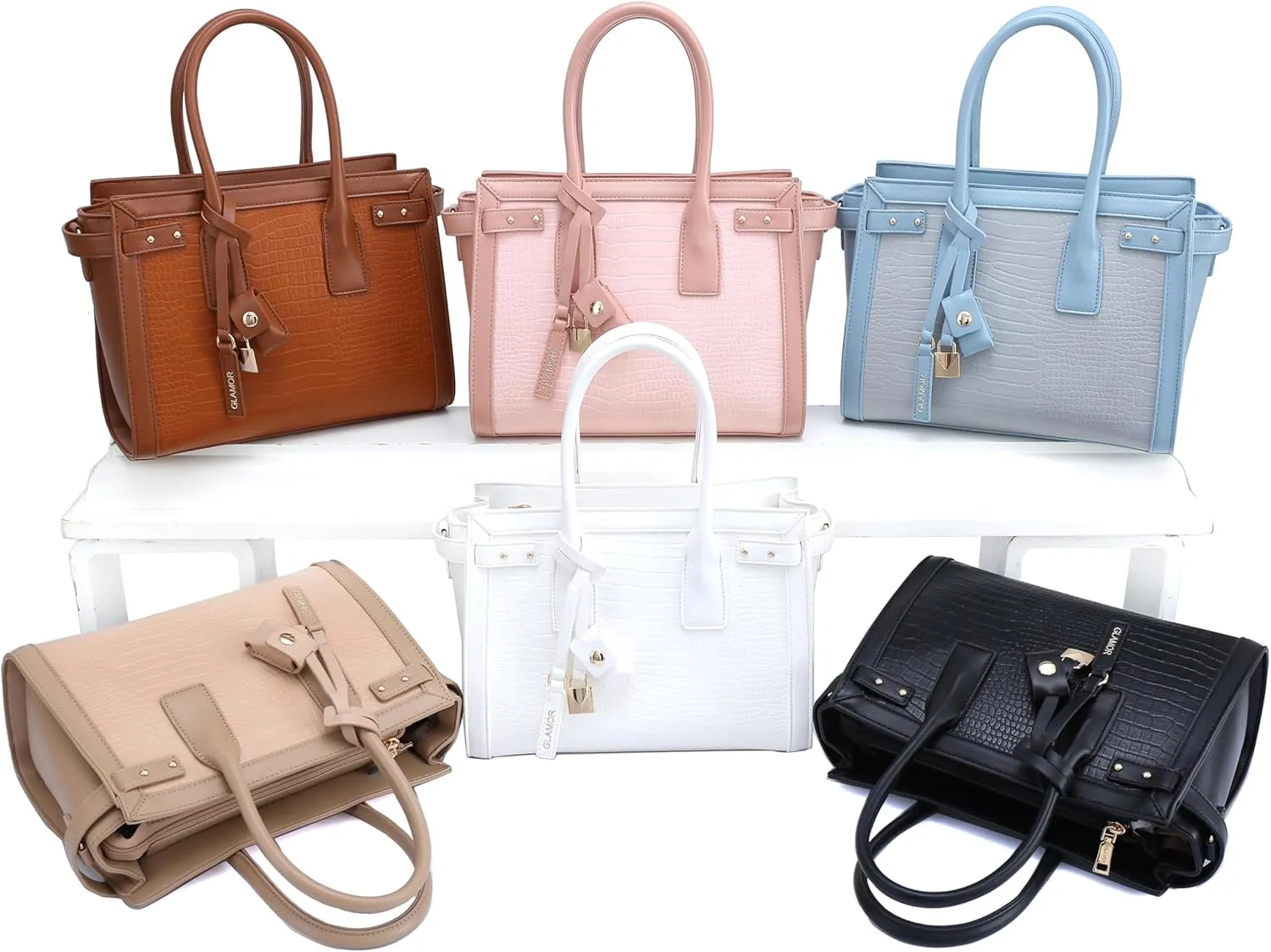 �C Designer Style Tote Bag �C Elegant PU Leather Shoulder Purse �C Multiple Colors expert innocent tribal Luxury Crocodile Pattern Handbag For Women 