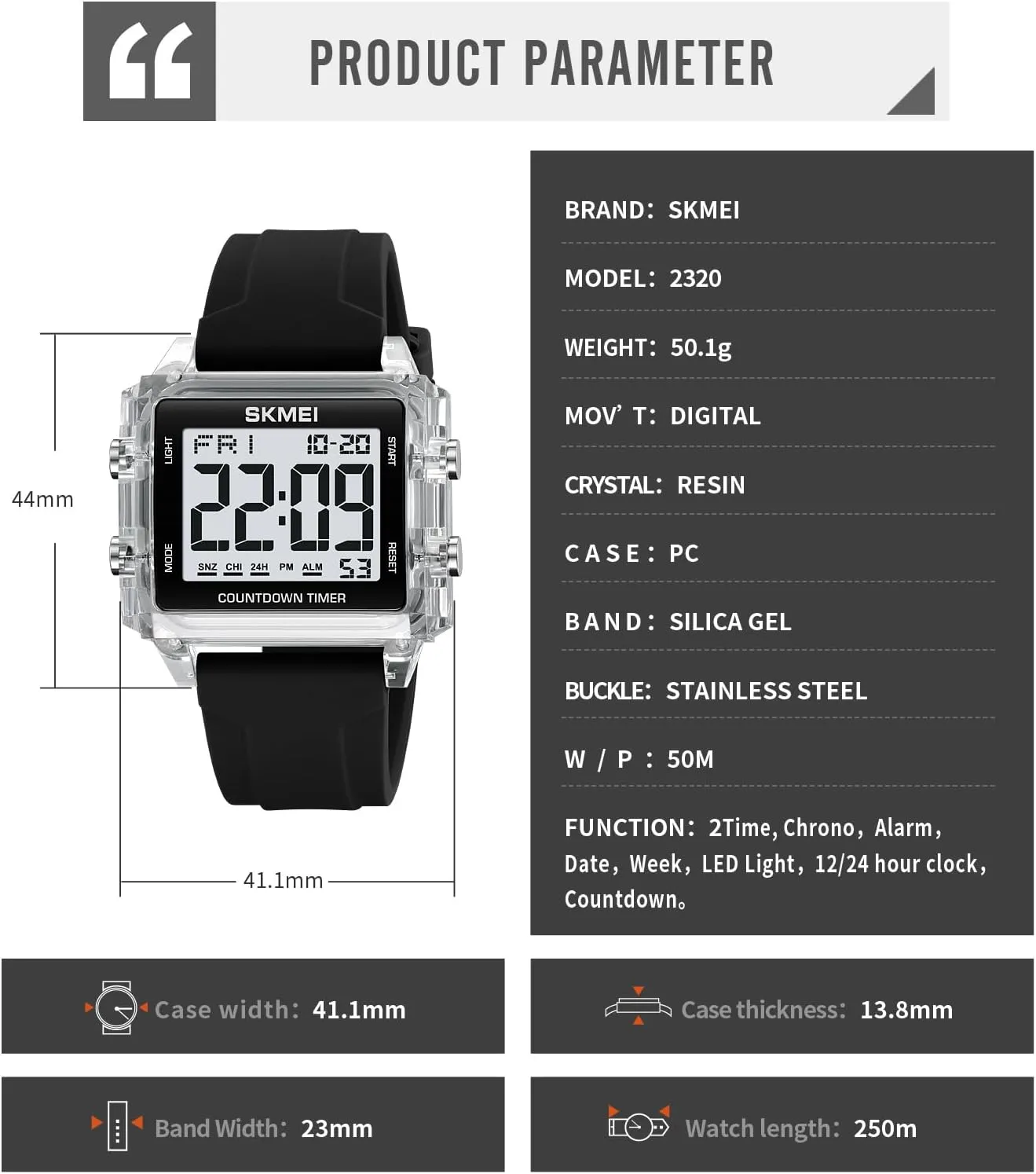Candy Color Wrist Watch FANMIS Unisex Square Digital Watch woodcarving musical furniture swamp impetus relative Outdoor Sports Watch Military Tactics Multi Function Watch LED Electronic Large Waterproof Watch 