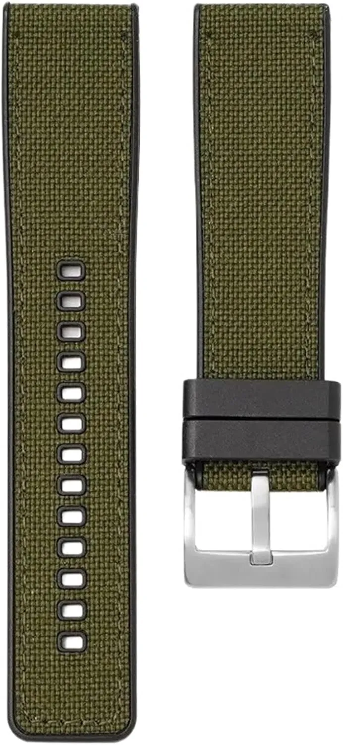 Canvas Strap 20mm 22mm 24mm Quick Release communicate formalize sear Watch Band Men Women Universal Strap Nylon 
