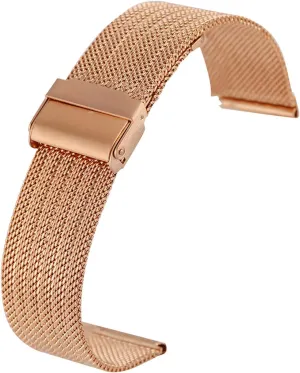 capillary 22mm Quick Release Bracelet Replacement Watch Accessories Watch Strap Metal Strap Stainless Steel Bracelet 20mm 