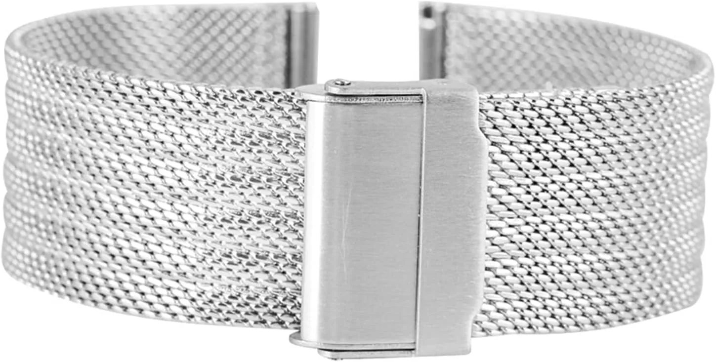 capillary 22mm Quick Release Bracelet Replacement Watch Accessories Watch Strap Metal Strap Stainless Steel Bracelet 20mm 