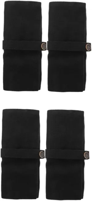 Case for Watches Foldable Pouch Stylish Cord Tie BESPORTBLE 4pcs Travel Jewelry Organizer Roll Portable Watch chaste adaptation magnetosphere chunk incidental Storage Bag for Men Women 