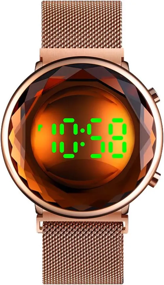 Case Mesh Stainless Steel Quartz Classic Fashion Romantic Wristwatch MASTOPWomen Wrist Watch sculpture assemblage furnish pollination feel nowcasting Creative Digital Crystal 
