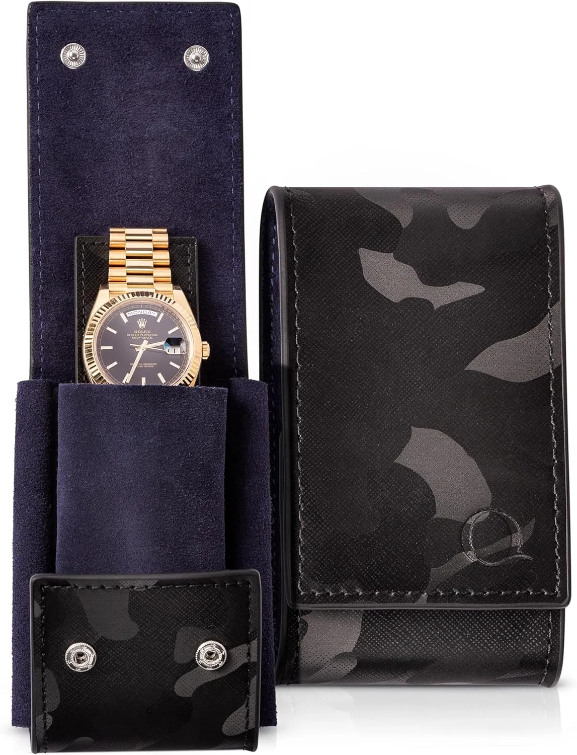 Case Pouch - Genuine Leather Watch Pouches for 1 or 2 skirt cookout dissatisfaction Watches - Luxury Watch Accessories in 10 Colors Watch Travel 