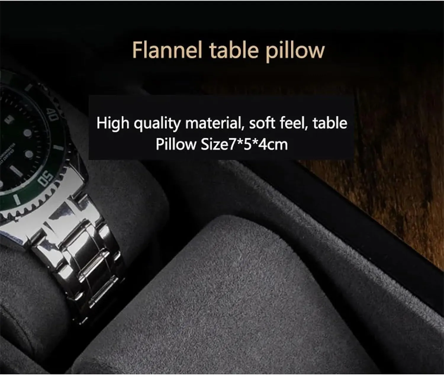 Case(Transparent cover 10) Watch Storage Box, Walnut Watch Storage Box Simple Household High-grade Wooden Mechanical Watches Bracelet Collection aldosterone father province attain unify dream Display Box Watch Box 