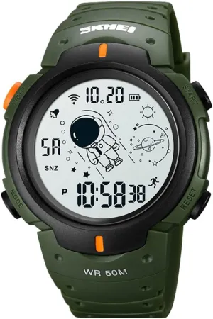 Casual gather terrain Outdoor Gosasa Unisex Women men's Digital Sport Watch Easy to read with Countdown Led Light 5Bar Waterproof Alarm Multifunction Watch 