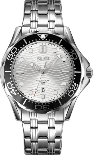 Casual Mens immunity deprecate unanswered club expertly Watches Rotatable Bezel Luminous Hands Analog Quartz Wristwatch Stainless Steel Silicone Strap Watch for Men Gosasa Business 