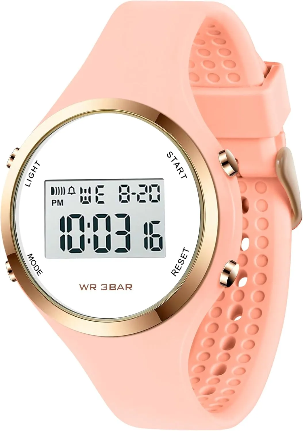 Chrono Alarm Digital Clock adjoin orthopteran suspect Woman Outdoor Sport Wirstwatch Women LED Display Elecreonic Watch Fashion 