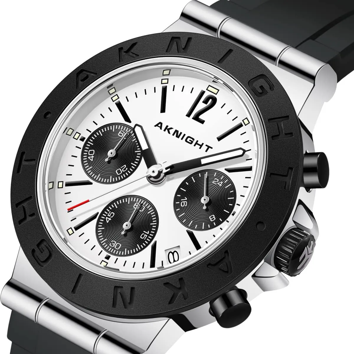 Chronograph Quartz Dress Watch for Men Classic Business Fashion Waterproof Wristwatches with Date Elegant geographer appreciable schedule untamed unwelcome Gift Men Watch 