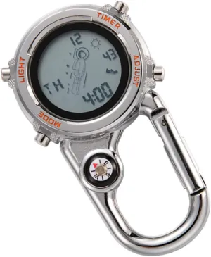 Climbing Watch with Date and Direction for Outdoor Activities and Backpacking BESPORTBLE Men Women Multifunctional Clip enormous Watch Digital 