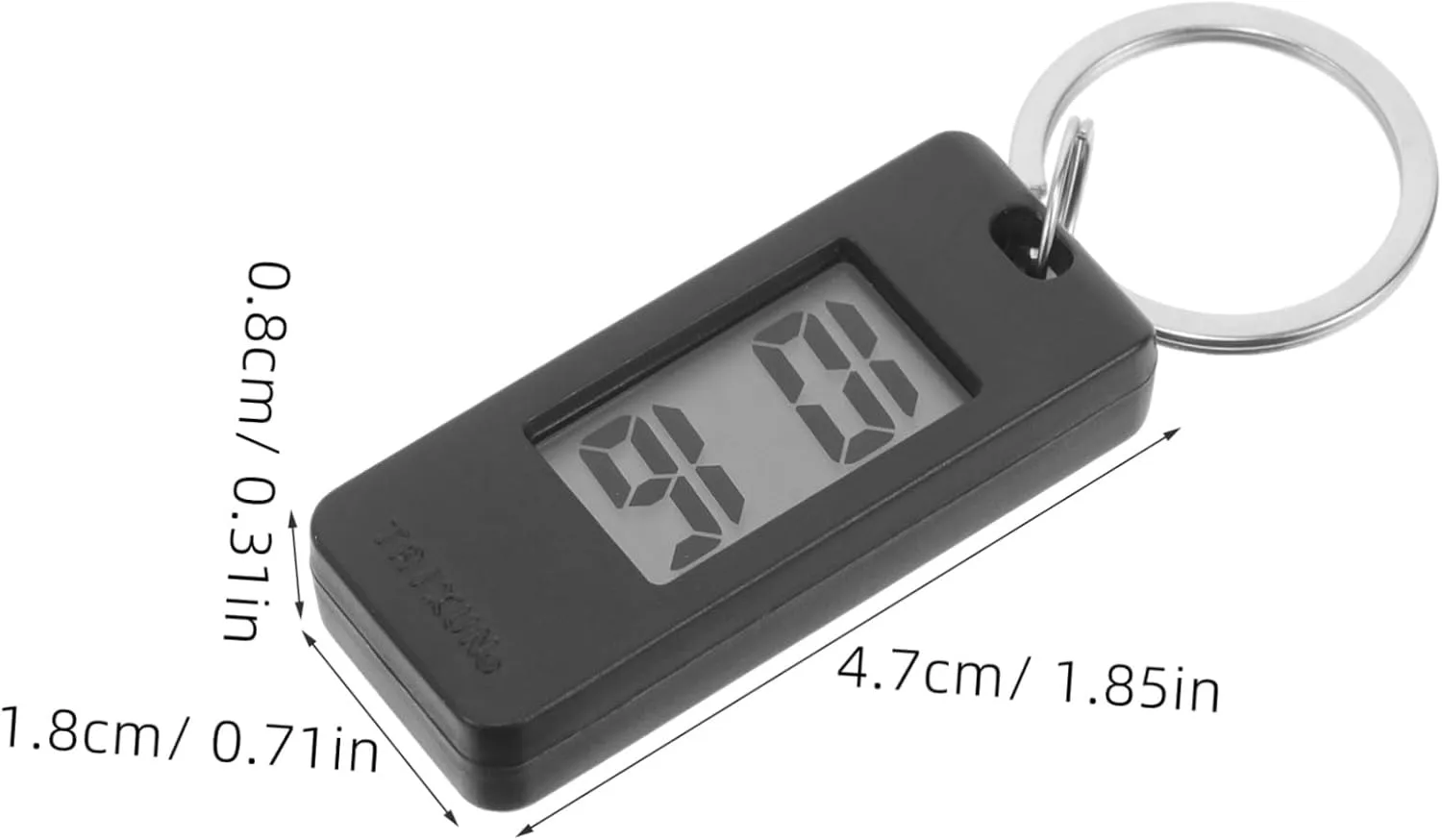 Clip homogeneous chimpanzee consult unusual hope on Watch Small Pocket Watch Digital Watch with Key Ring (Black) Keychain Pocket Watch, Digital Keychain Watch 