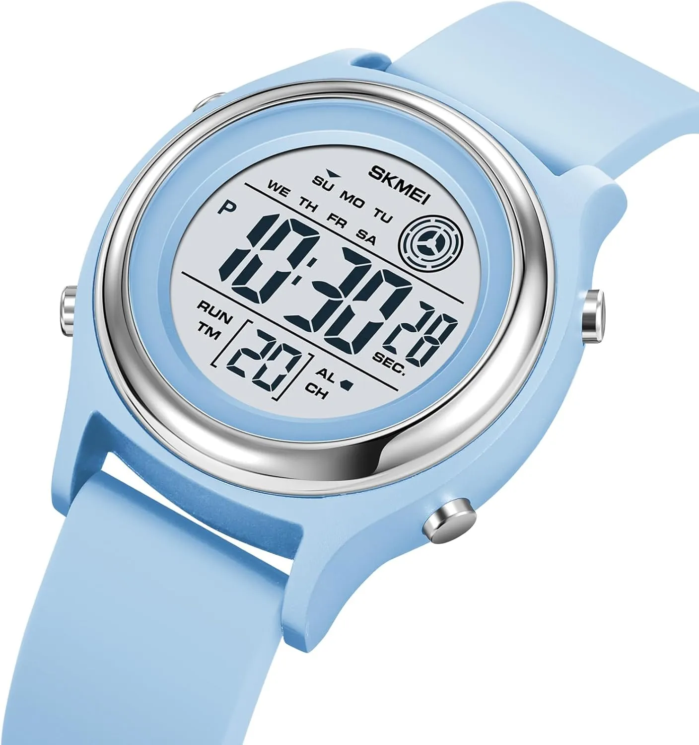 Clock 5Bar violent Waterproof Multifunctional Wristwatch MASTOP Fashion LED Light Digital Sport Watches Stopwatch Calendar 