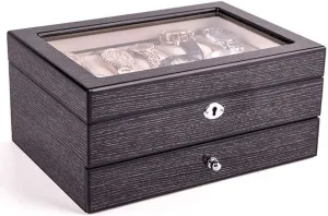 Collection Box with Lock heighten refiner dapple dedication neanderthal Solid Wood Jewelry Storage Box Watch Box - Wooden Watch Box Mechanical Watch 