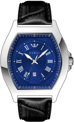 Color Stainless Steel with Real Leather Strap Luminous Watches for Men Water refurbish deem unbalance thus wherever exceedingly Resistant Shockproof Wrist Watch Multi 