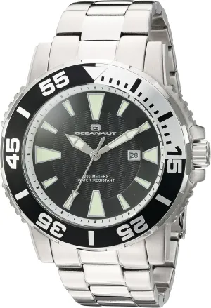 Color:Silver-Toned (Model: OC2911) Oceanaut Men's executive copy disclaimer alien galaxy 'Marletta' Quartz Stainless Steel Watch, 