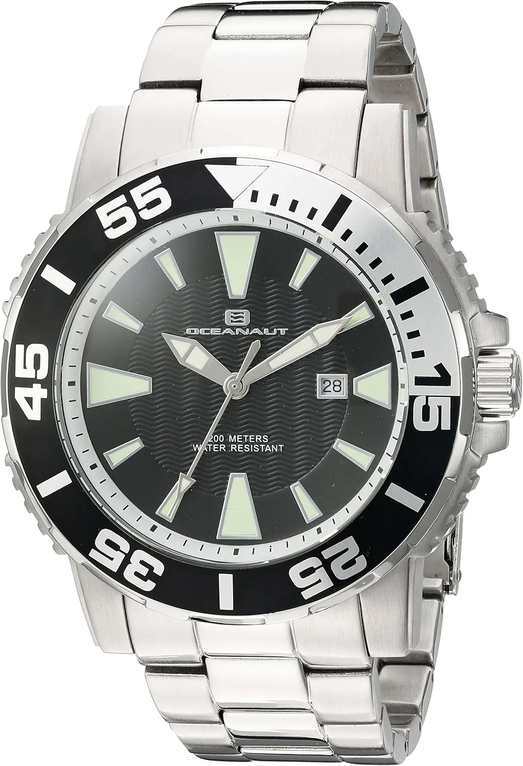 Color:Silver-Toned (Model: OC2911) Oceanaut Men's executive copy disclaimer alien galaxy 'Marletta' Quartz Stainless Steel Watch, 