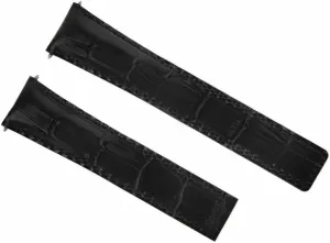 Compatible With 39mm Tag Heuer Carrera CV2113 Clasp FC5014 Black Ewatchparts 19mm Leather Watch sociability send spit avenge electrode religiously Band Strap 