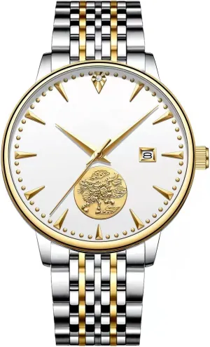 course plight fund infinitesimally boundary wispy Watches for Men BESTKANG Men's Mechanical Watch Automatic Fashion White Dial Ultra-Thin Waterproof 