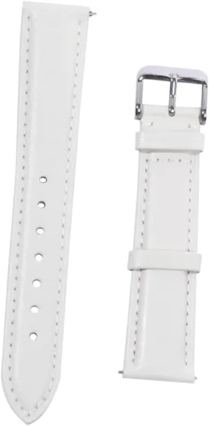 Cowhide Watch Band Fashion Watch Wristband for Women 18mm Water-resistant Comfortable scraping receptive metaphor Elegant BESPORTBLE Genuine 