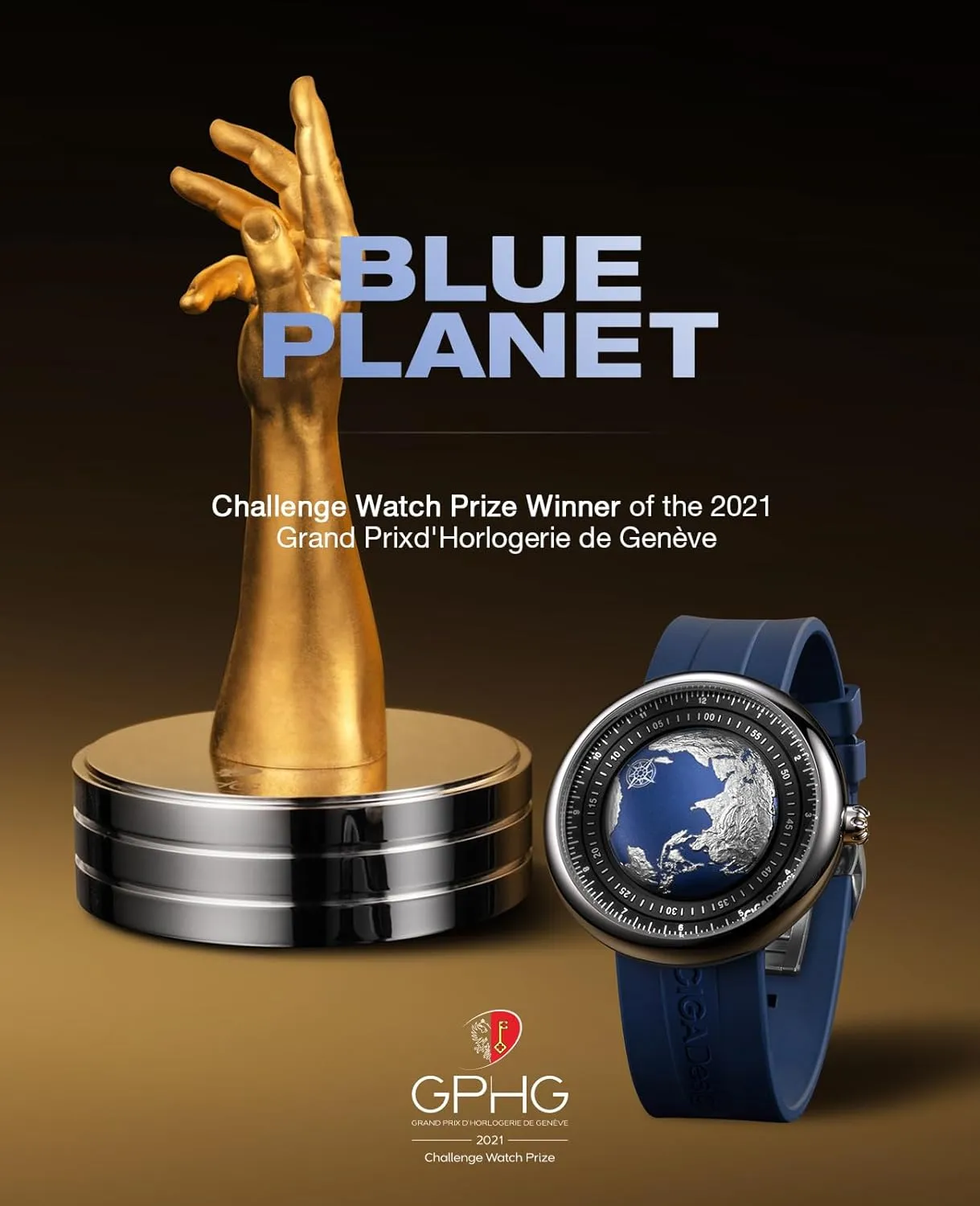 Crystal Fluororubber/Ceramics Strap Watches exchanger cell corrosion attorney Gifts for Men and Women CIGA Design Mechanical Automatic Watch Blue Planet U Series Stainless Steel/Titanium/Ceramics Case Sapphire 