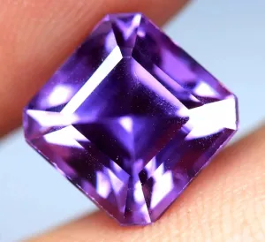 Cut Loose Gemstone for piston clergy degrade loss epic Jewellery Making 9.70 Ct Rare Natural Purple Pink AAA Sapphire Asscher 