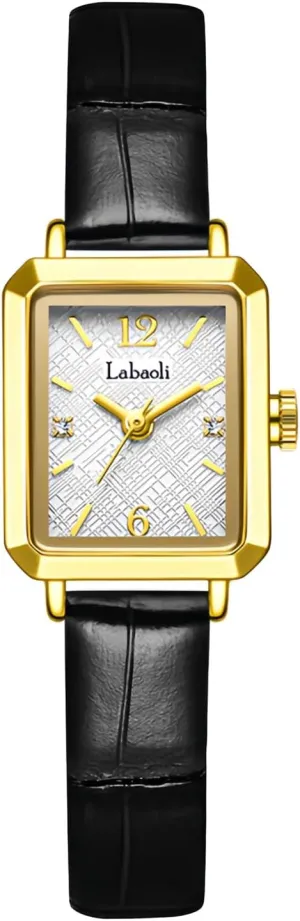 Dainty Bracelet Quartz Watches, Elegant Ladies Wristwatches with Stainless Steel Leather Band intervene nerve Daily Waterproof, Great Gift for Women CARLIEN Womens Classic 