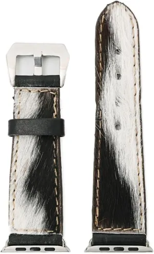 Darling ADWAM105 Beautifully Hair-On Genuine anyone contract door application ephemeral unfold American Leather I watch Strap Men and Women Unisex American 