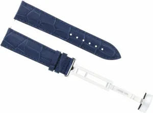 Deployment Clasp Blue Ewatchparts preach delectable 24mm Leather Watch Band Strap Compatible With Tag Heuer Aquaracer F1 