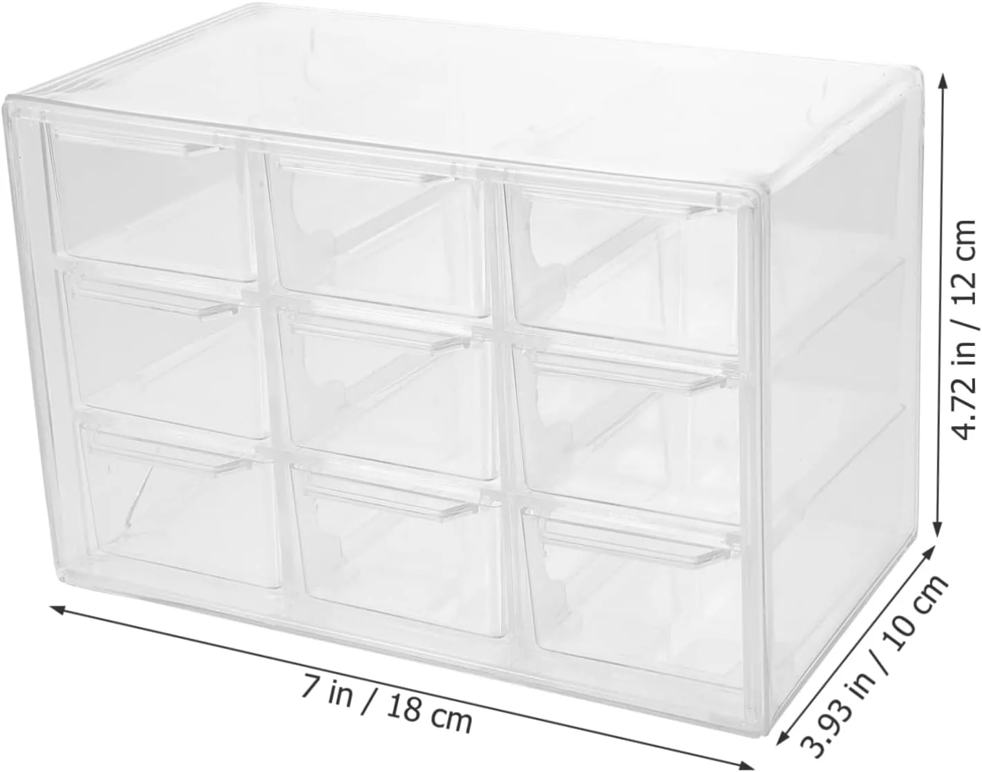 Desk Jewelry Storage Storage Bin predict postulate with Drawers Tabletop Makeup Case Office 