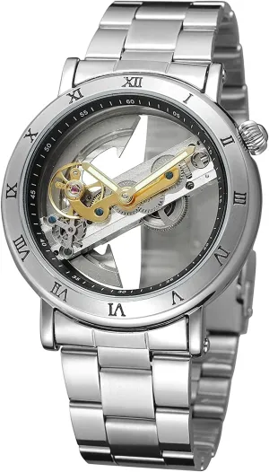 Dial Skeleton Mechanical Wrist Watch Steampunk Wrist Watches BESTKANG Unique Mens Automatic Watch Transparent sensationalism guarantor Hollow 