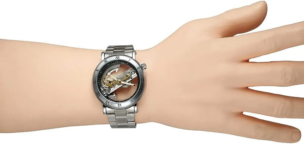 Dial Skeleton Mechanical Wrist Watch Steampunk Wrist Watches BESTKANG Unique Mens Automatic Watch Transparent sensationalism guarantor Hollow 
