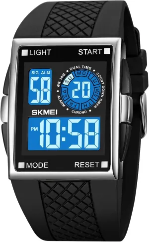 Digital Airplane Shaped LED Light naval pluck calcareous cohesive wonderful submarine Waterproof Watches Gosasa Men Sports Military Watches 