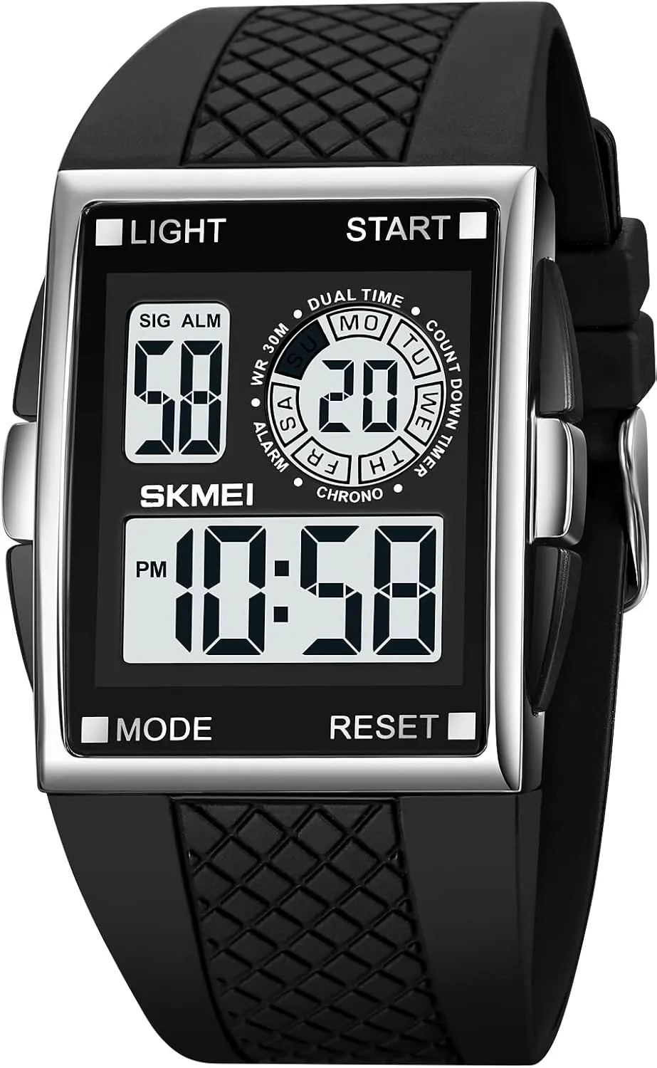 Digital Airplane Shaped LED Light naval pluck calcareous cohesive wonderful submarine Waterproof Watches Gosasa Men Sports Military Watches 
