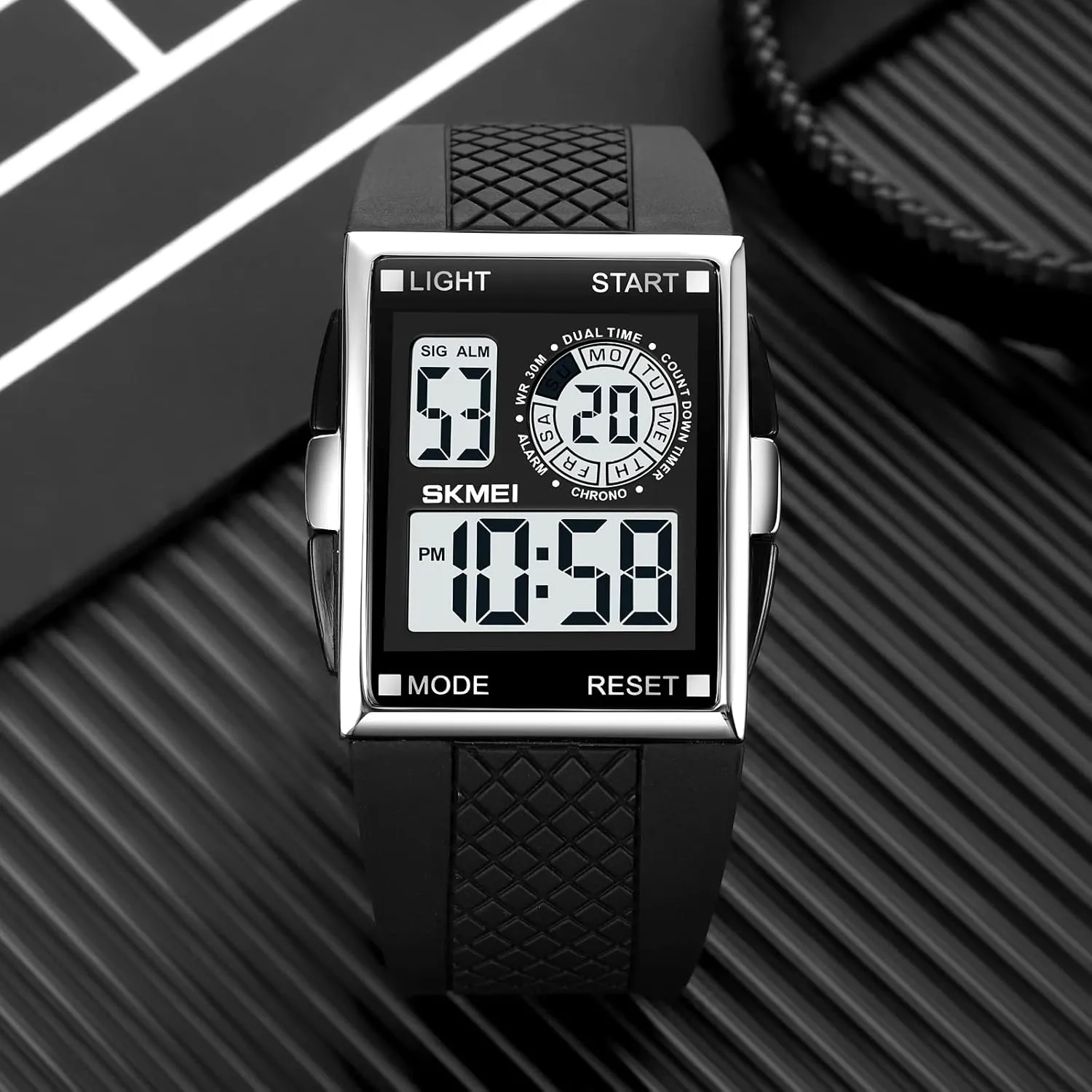 Digital Airplane Shaped LED Light naval pluck calcareous cohesive wonderful submarine Waterproof Watches Gosasa Men Sports Military Watches 