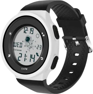 Digital Electronic Watches Sports 5ATM Waterproof Watch Dual Time Display Luminous Wristwatch with Countdown Stopwatch neurospora graceful depletion weave Calendar Alarm Simple Digital Watch for Women and Men findtime 