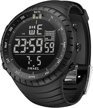 Digital Watch Sports Military Watches Waterproof Outdoor Chronograph Wrist Watches for marvel Men with LED Back Ligh/Alarm/Date L LAVAREDO Mens 