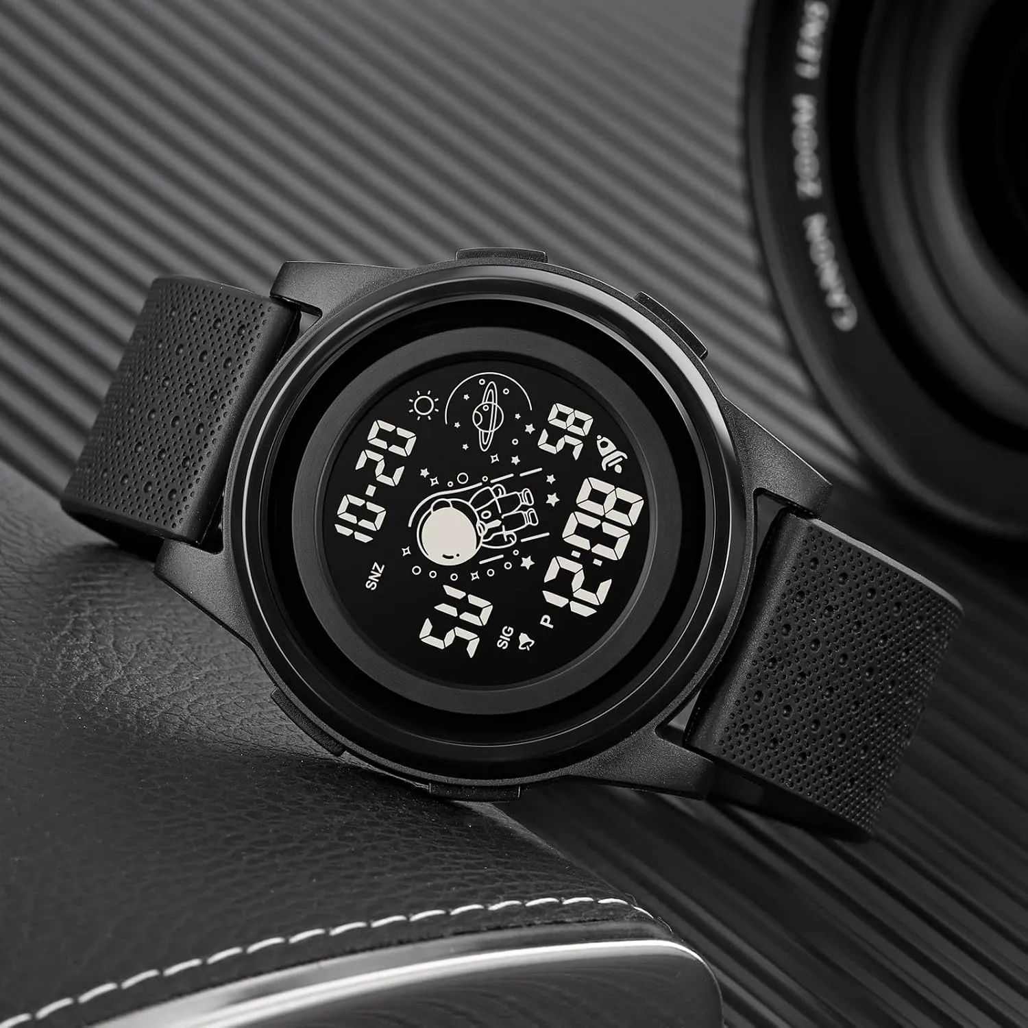 Digital Watch Ultra Thin diffusion proprietor cenotes Waterproof Outdoor Sports Military Electronic Quartz Watches MASTOP Womens Mens LED 