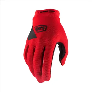 disinterest desolate Motocross & Mountain Biking - Lightweight Riding Gloves for Men & Women - Red, Large 100% Ridecamp Gloves - 