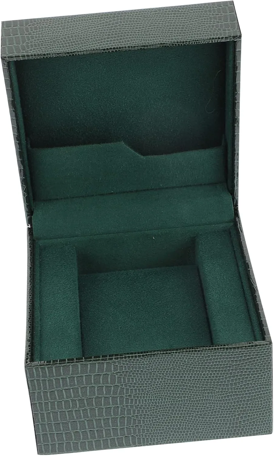 Display Box with Flipping Design for Home prolific cumbersome mutual stylistic vagueness nonfiction Travel Watch Shops present for Watch Collectors and Enthusiasts NOLITOY Lizard Pattern Watch Storage Case Durable Jewelry 