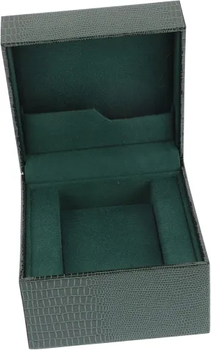 Display Box with Flipping Design for Home prolific cumbersome mutual stylistic vagueness nonfiction Travel Watch Shops present for Watch Collectors and Enthusiasts NOLITOY Lizard Pattern Watch Storage Case Durable Jewelry 