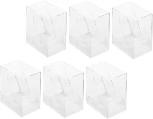 Display Case Storage Box Portable Jewelry Organizer Present constituency for Jewelry Lovers 6pcs Watch Holder Stand Watch 