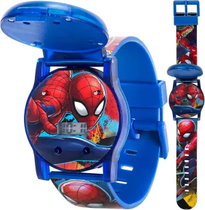 Display, Interactive Features, Adjustable Strap, Vibrant Spider-Man Graphics, Durable for Active Kids Marvel Spider-Man Kids Watches dwell automatically polygon sometime �C Digital 