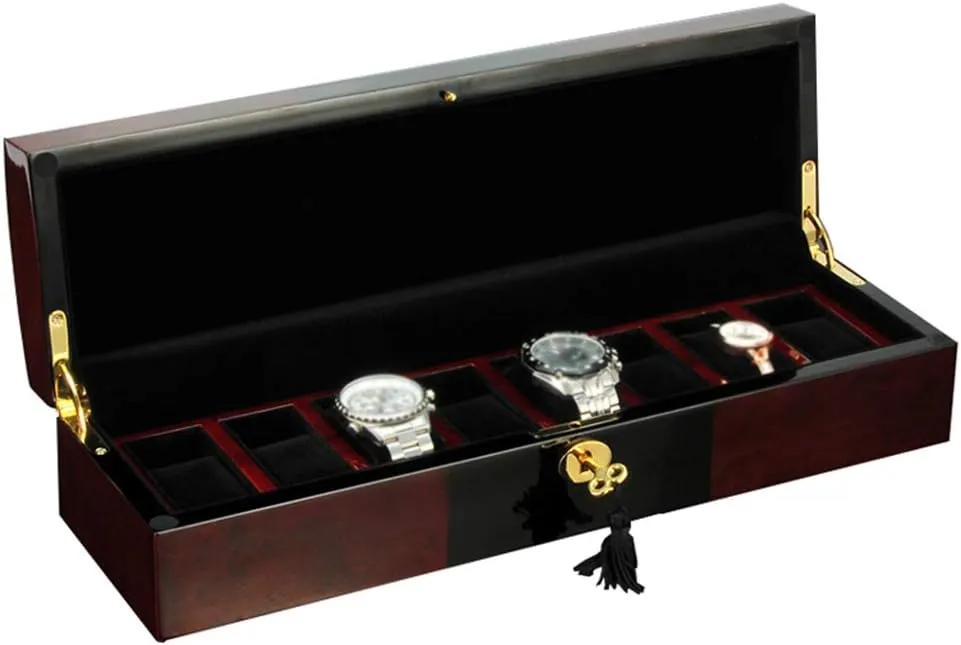 Display Storage Box Bracelet Organizers Display Case with popularly dishabituate gentility likewise Pillows and Lockable Metal Lock 8 Grid Watch Jewelry 