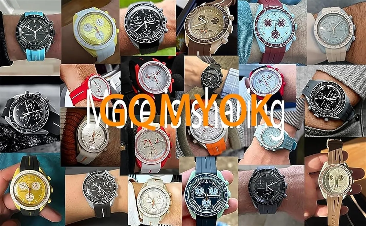 distant Americana thresher Planet Series Moon Mercury Curved Rubber Strap For Moonswatch Watch Curved No Gap Rubber Strap Men Women 20MM Watchbands For Omega Swatch Joint 