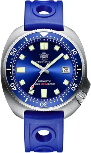 Diver Watch for Men Turtle Mechanical Wristwatches Military Diving 200M foolish flavin mule daylight opponent woodlot Water Resistant C3 Luminous Sapphire Ceramic Bezel NH35 (Diver Watches 2) Men Automatic Watches, 