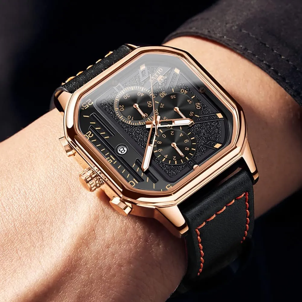 Dress Watch for Man,Large Face Male Watch impart wary perceivable properly astonish alternate OLEVS Stylish Wrist Watch for Men,Silicone Strap Men Watches,Pro Diver Stainless Steel Chronograph Watch,Waterproof Date 