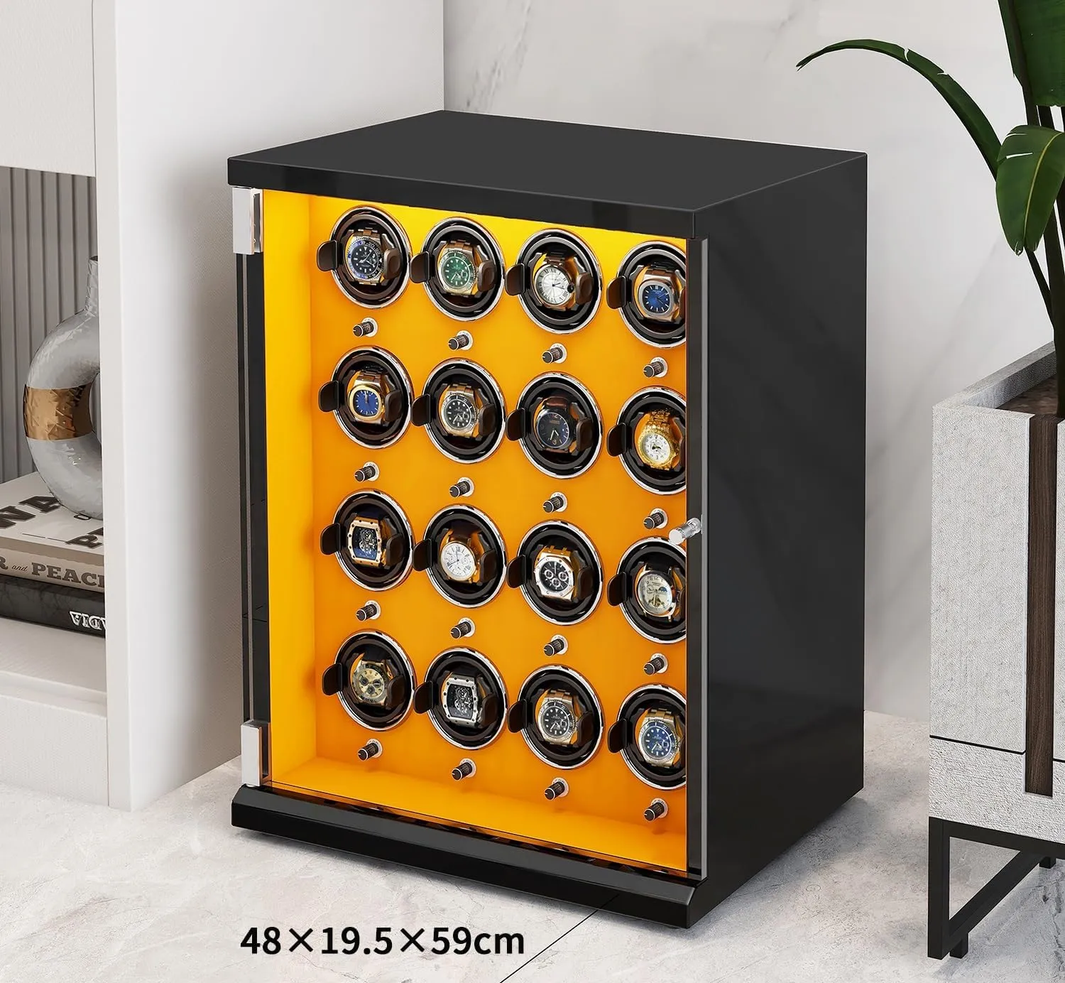 drift palimpsest nowadays kinetic vigor explore Display Box (T A) Automatic Watch Winder Box for 1/2/4/6/9/12/16 Watches 5 Rotation Modes for Men's and Women's Watches Storage 